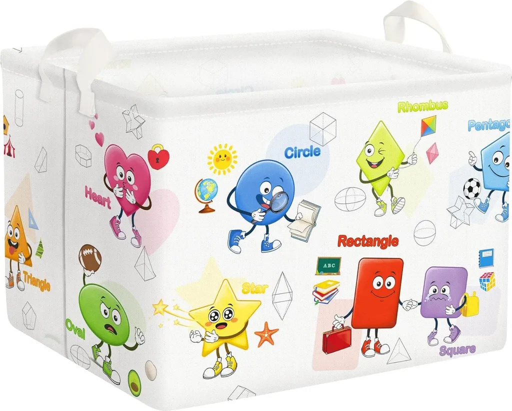 Rangement pour salle de bain et chambre enfant 36L boîte de jouets