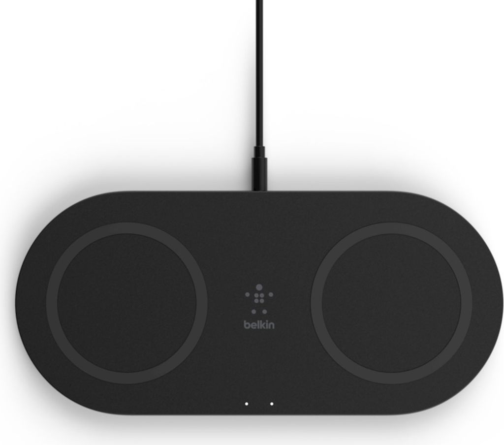 Belkin Tappetino Ricarica Wireless Doppio 2 X 15W Nero Immagine del prodotto 