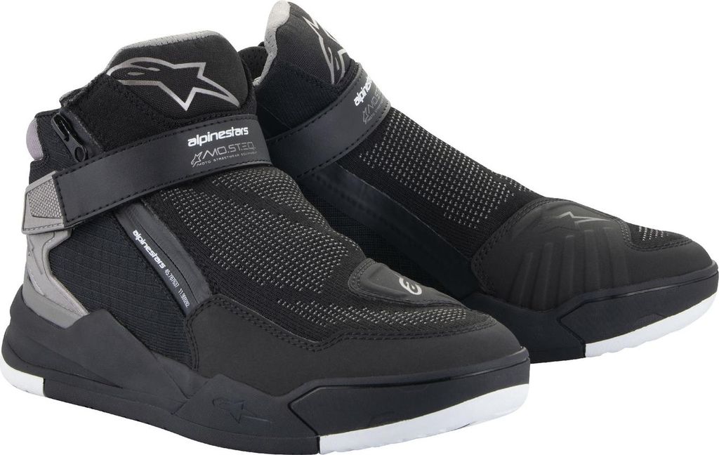 Alpinestars Speedflight Street Motorrad Schuhe, schwarz/grau, 9 (42)