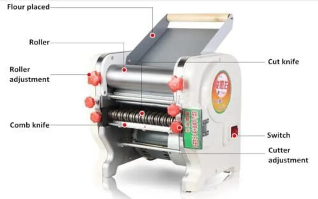Machine à pâtes électrique pour restaurant et maison largeur 160mm