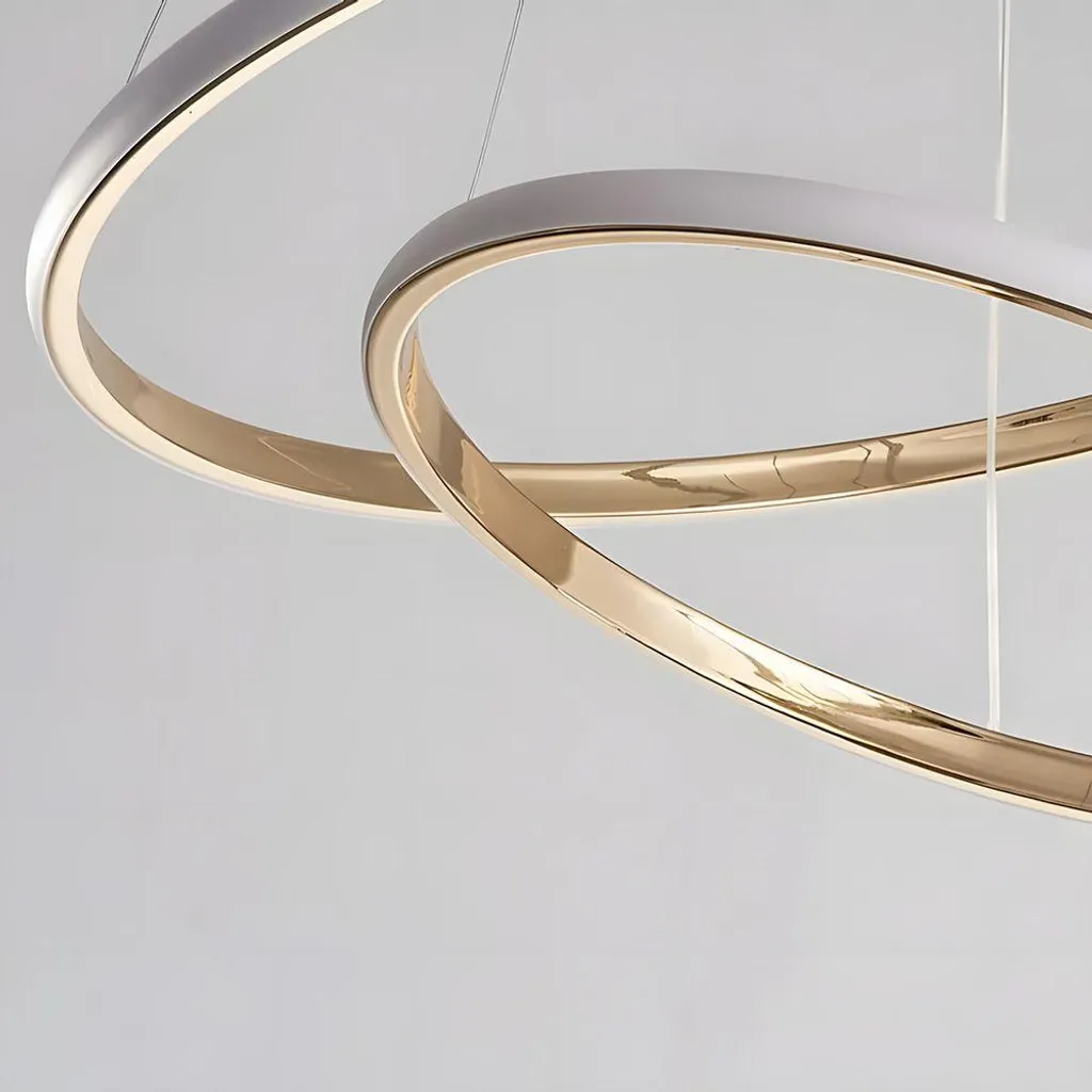 Suspension LED dorée Toolight, éclairage chic et économique - 3