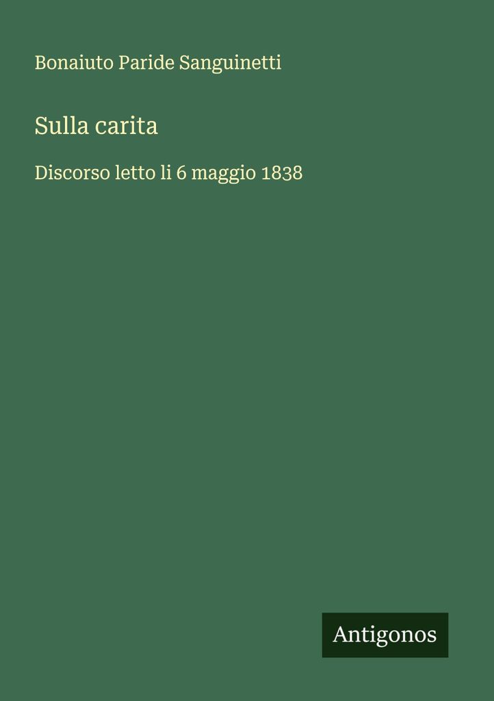 Sulla carita