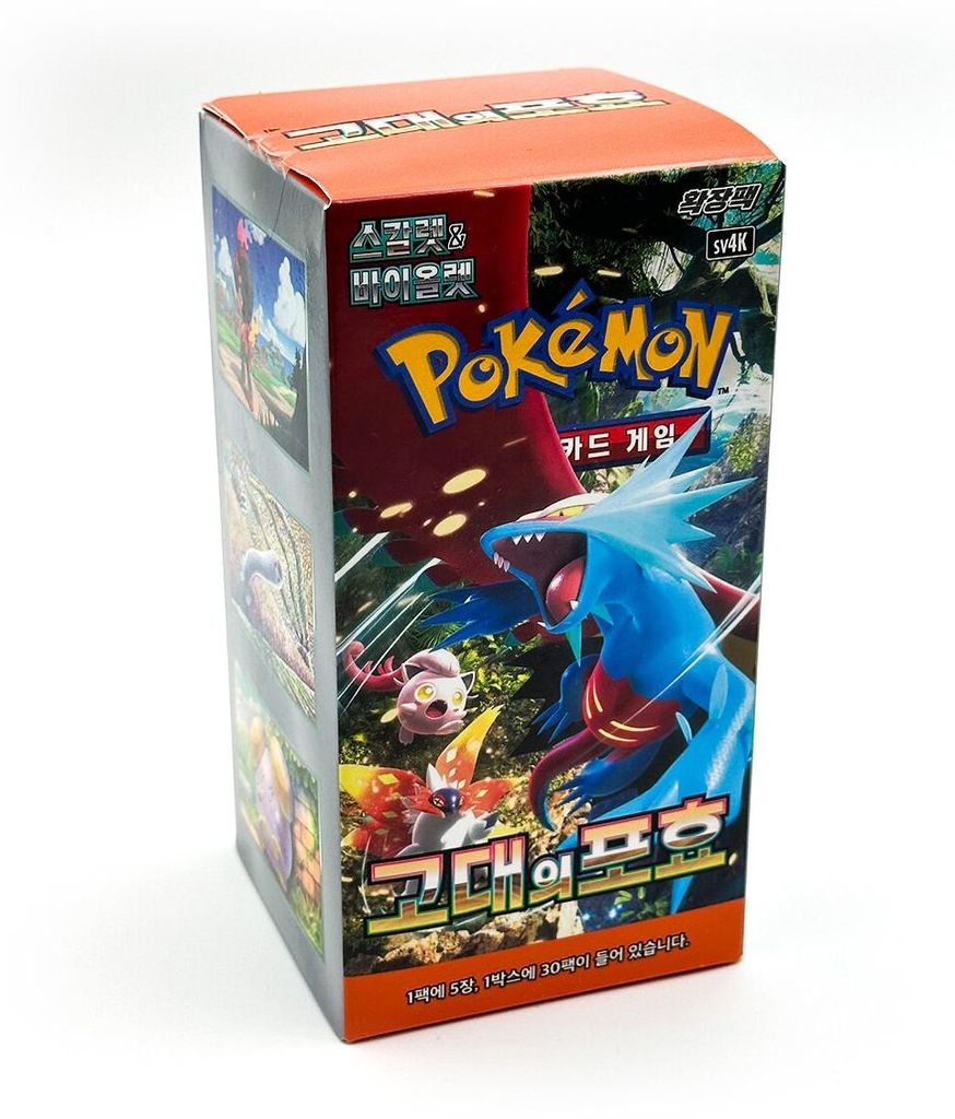 Pokémon Ancient Roar Booster Display SV4K Koreanisch Produktbild 