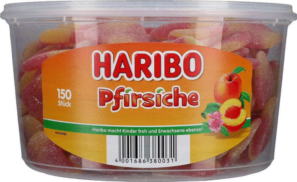 HARIBO PFIRSICHE Fruchtgummi 150 St. Produktbild 11
