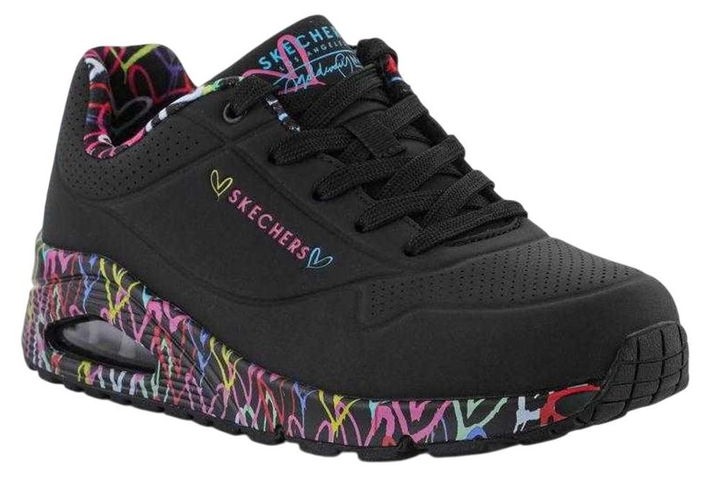 Skechers - "Uno Loving Love" Sneaker für Damen PP10238 (37 EU) (Schwarz)