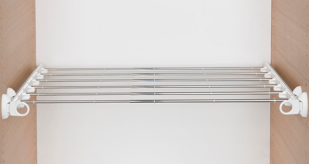 SERVETTO Self System Hosenauszug Twin Aluminium/weiß