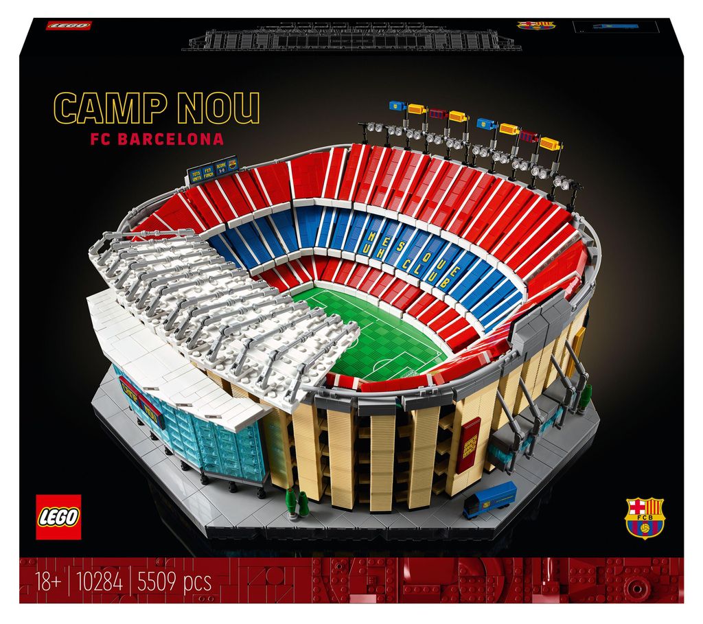 LEGO 10284 Icone Camp Nou - Stadio di calcio FC Barcelona, Immagine del prodotto 