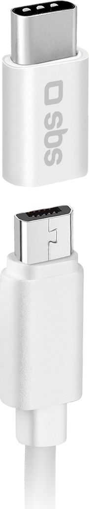 SBS TEADAPTC, USB Type-C 2.0, USB Micro-B, Biela Obrázok produktu 