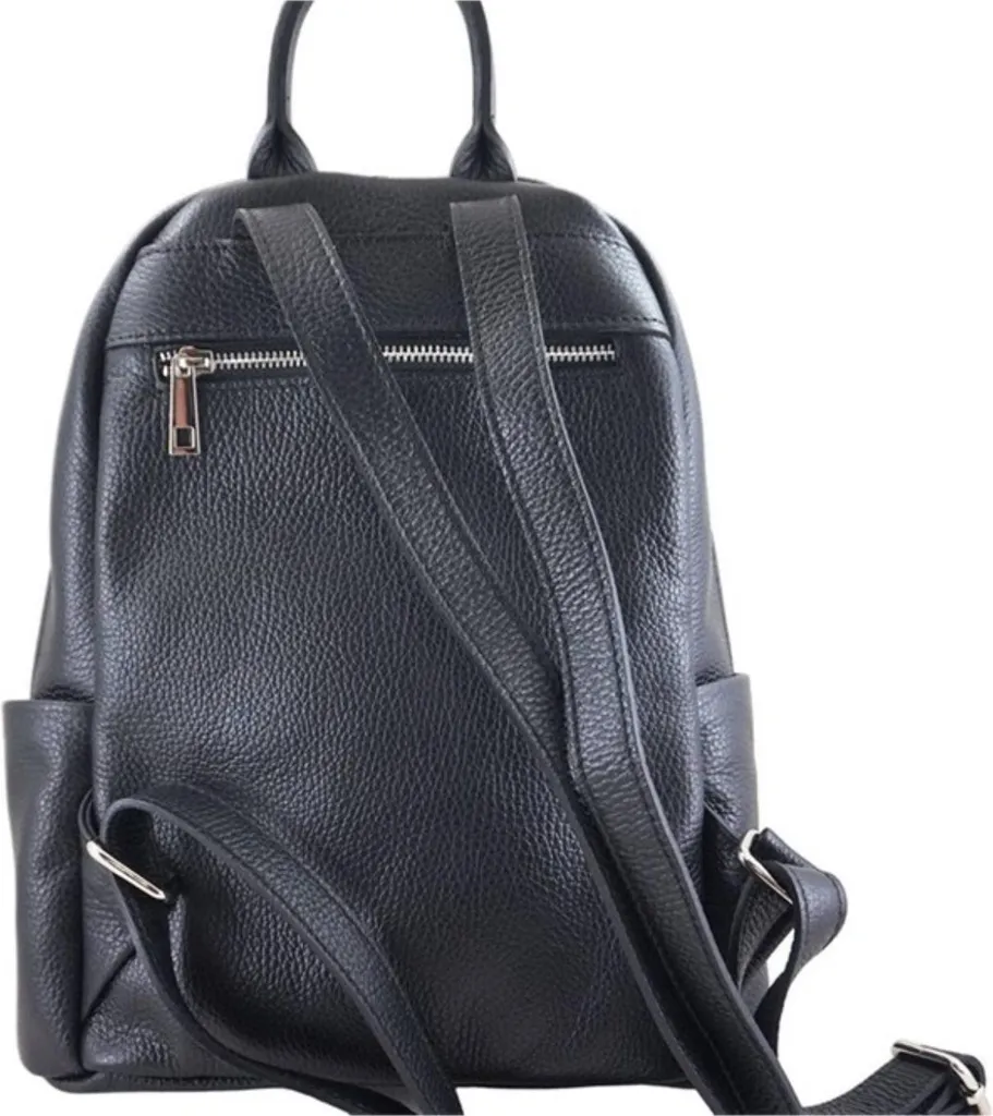 Sac à dos Barberini's 9541 avec compartiments optimisés et cuir premium