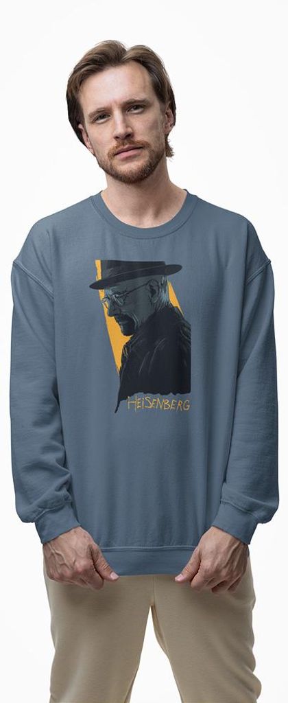 D&B Design Uni Pullover SWMO00013 Breaking Bad IndigoBlau-Größe L