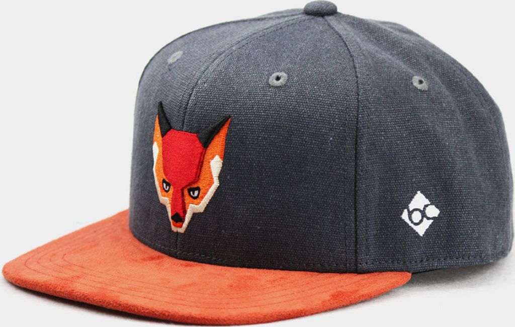 Bavarian Caps Snapback Baseball-Cap mit "Waldfuchs"-Stick