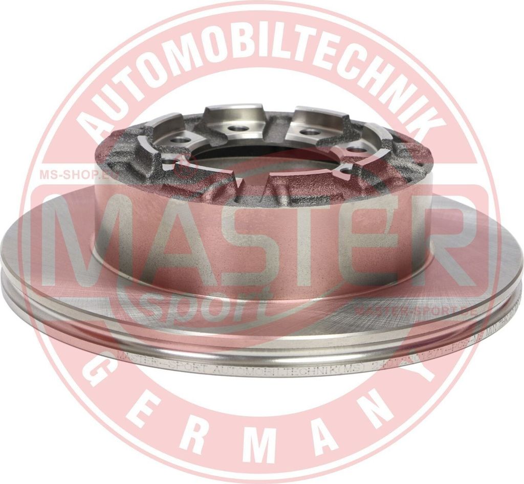 MS 24012201871-PCS-MS Bremsscheibe (1x Stück) Hinterachse für IVECO DAILY II Pritsche/Fahrgestell