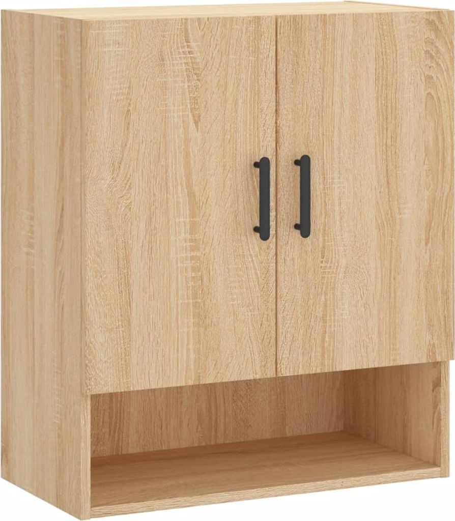 vidaXL Wandschrank Sonoma-Eiche 60x31x70 cm Holzwerkstoff