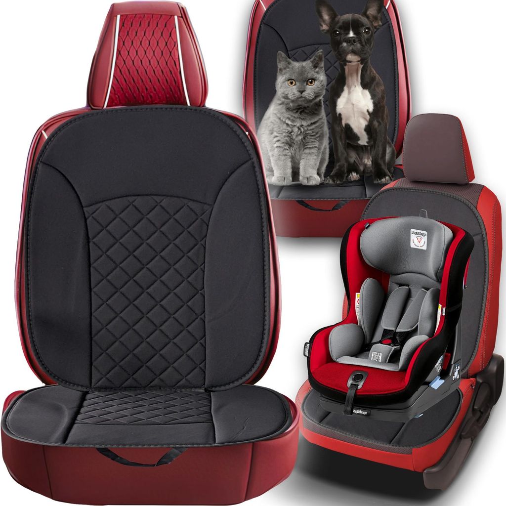 Sitzbezüge Auto Universal Sitzbezug Kunstleder Schonbezüge Produktbild 