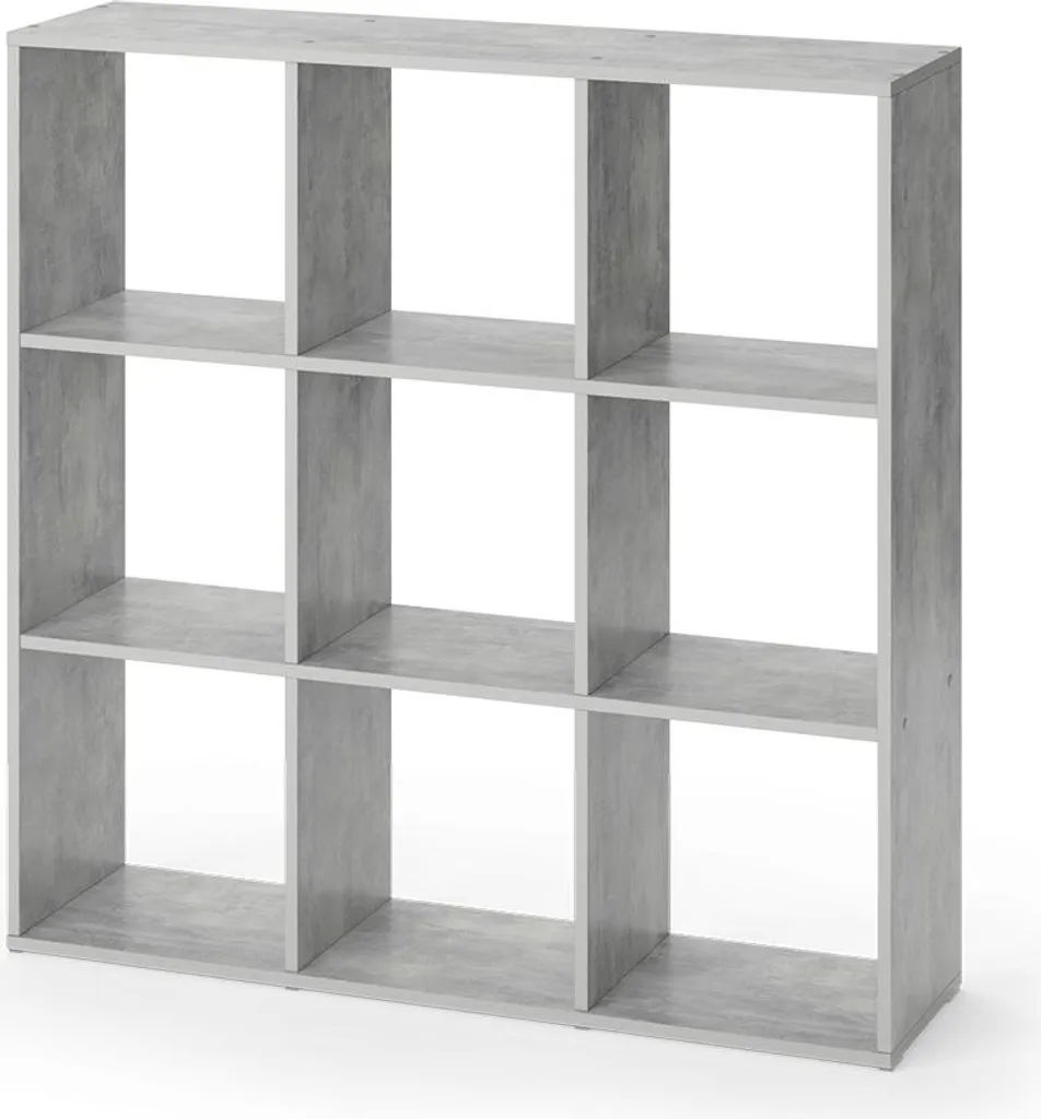 Meuble de rangement cube Vicco Nove Gris 104x108cm Modèle 24192