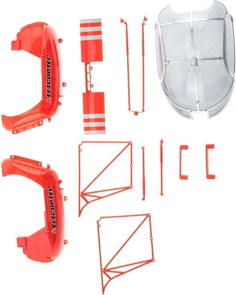WLToys Lama V915 Hauben-Set 7-teilig kompatibel mit Amewi Lama V2 25318 MT250