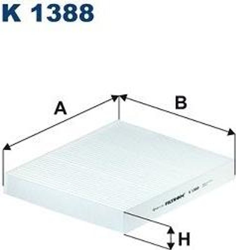FILTRON K 1388 Innenraumluftfilter OE 2Q0819644 kompatibel mit T-Cross, Polo AE, Scala, Kamiq, Ibiza, Arona, A1 GB