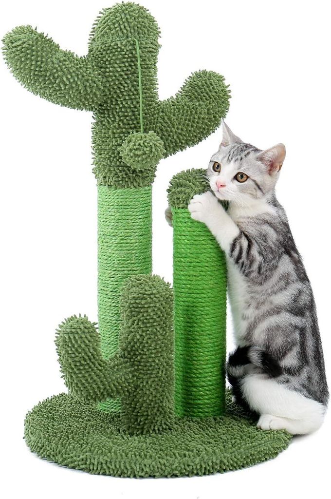 PurpurRain Kratzsäule Kaktus-Katzenkratzbaum M mit Produktbild 1