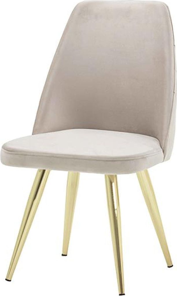 Modern Esszimmerstuhl Beige Stuhl Sessel Sitzer 1 Sitz Clubsessel Esszimmer