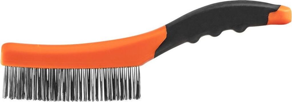 Neo Tools Stahldrahtbürste 4-reihig