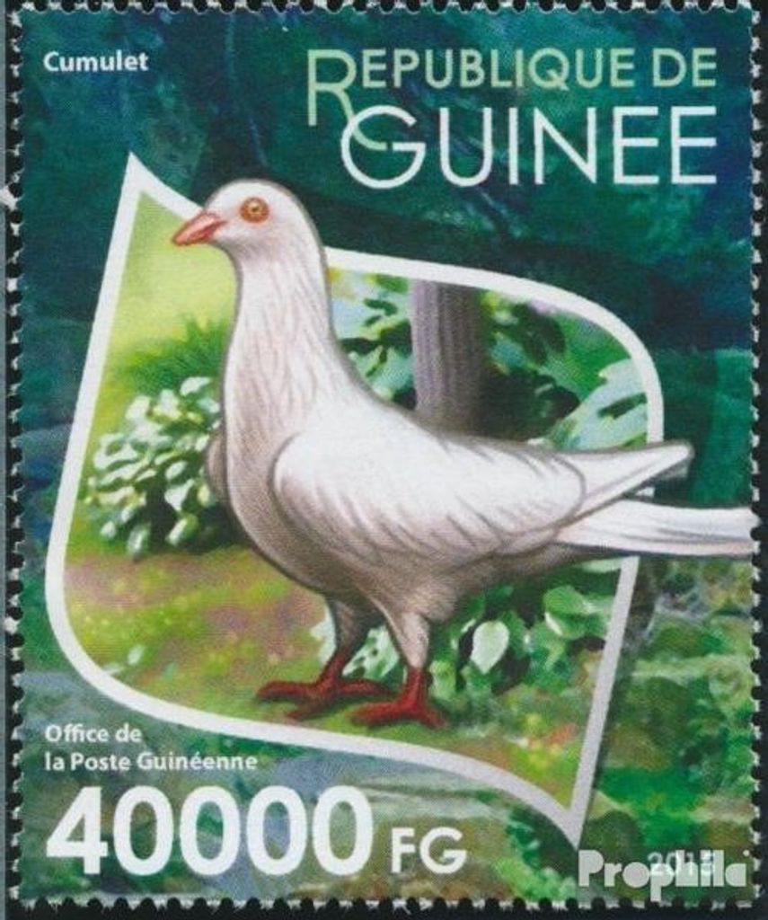Briefmarken Guinea 2015 Mi 11437 (kompl. Ausgabe) postfrisch Tauben