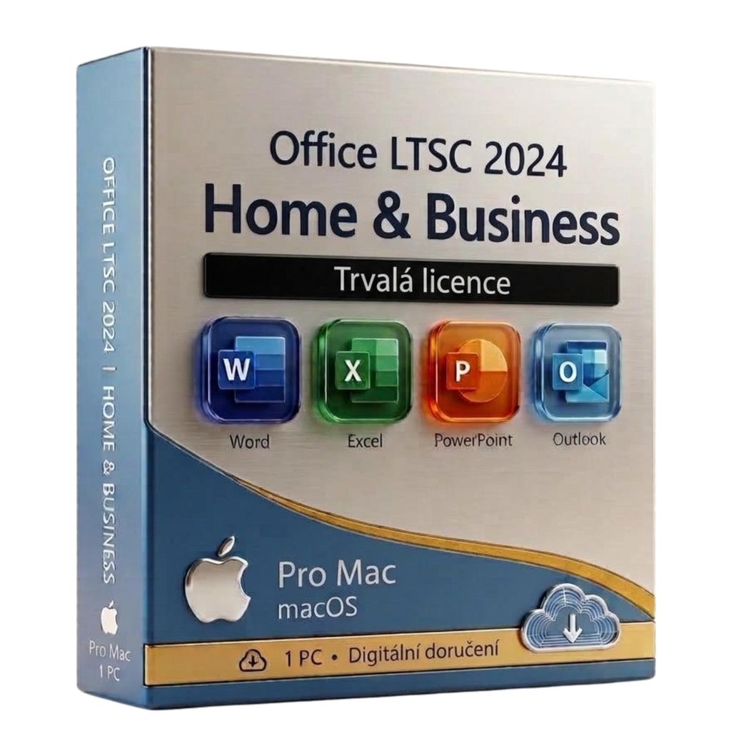 Microsoft Office LTSC 2024 Home & Business pro Mac - trvalá Obrázek produktu 