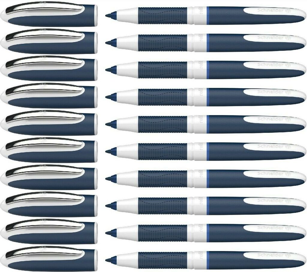 Tintenroller Schneider One Change - 10er-Set blau