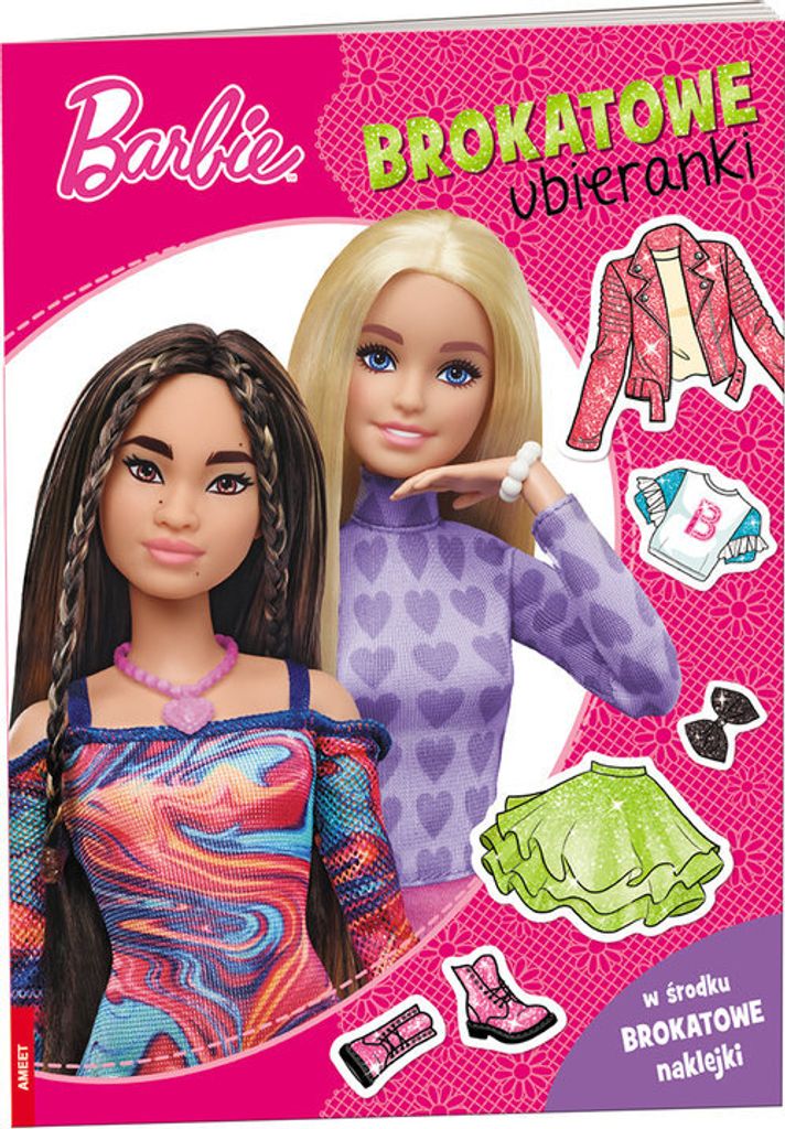 Barbie Glitzer-Anziehpuppe