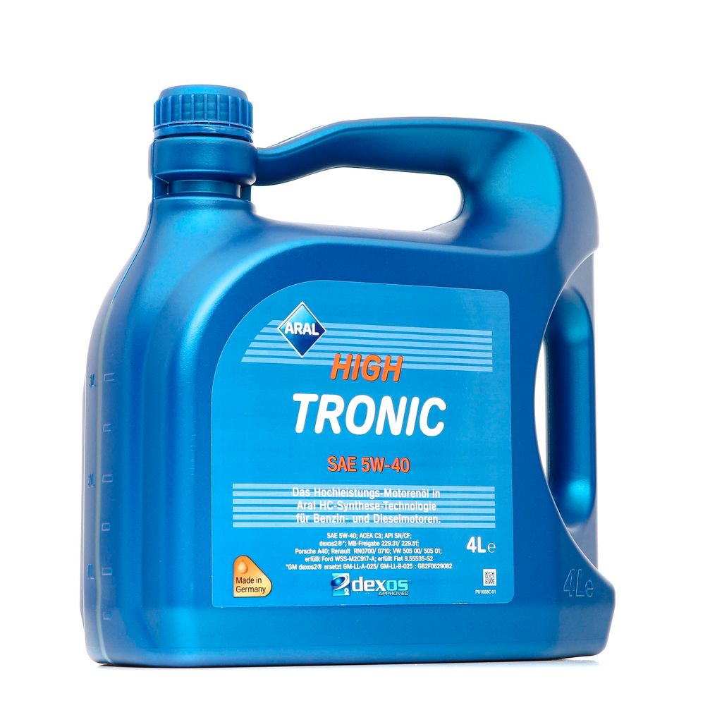 4 Liter ARAL 5W-40 HighTronic Fiat 9.55535-S2 Ford Produktbild 