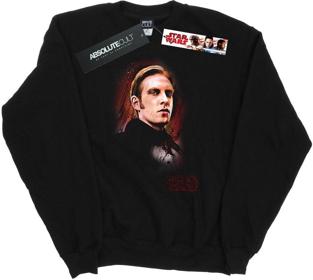 Star Wars - "The Last Jedi" Sweatshirt für Herren BI46259 (S) (Schwarz)
