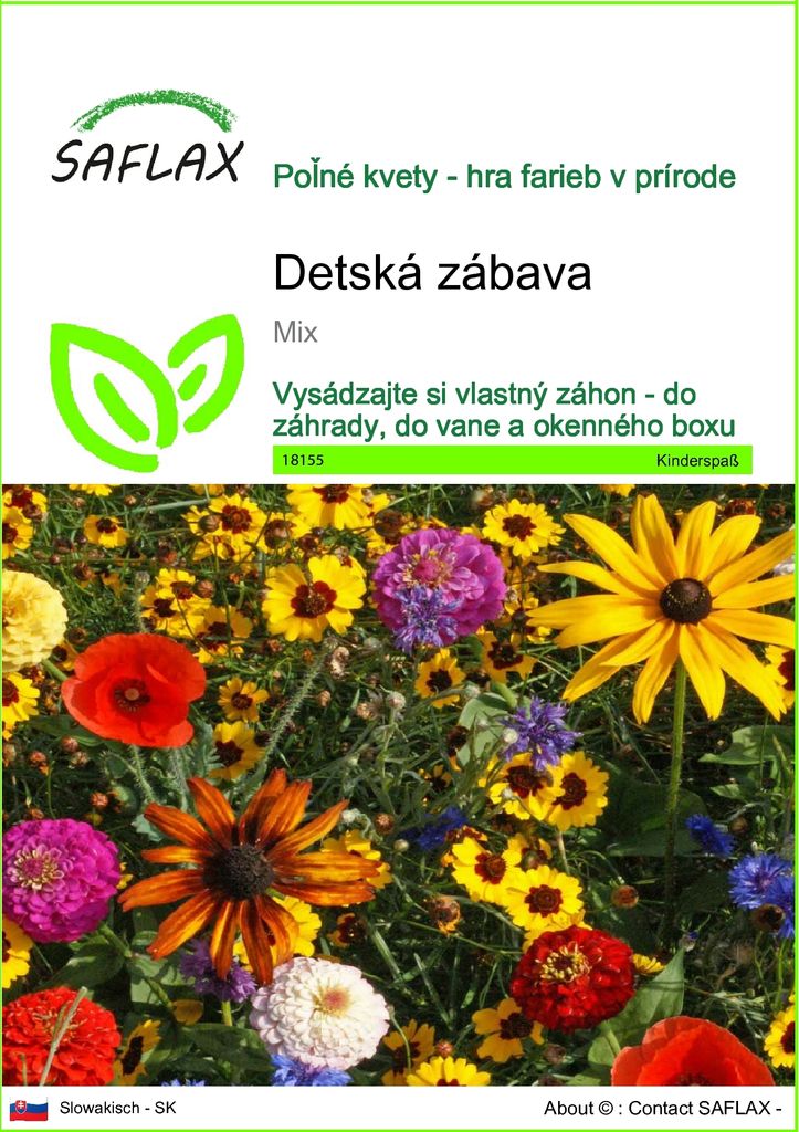 SAFLAX - detská zábava - Mix - 1000 Semená Obrázok produktu 