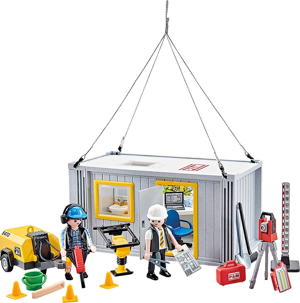 PLAYMOBIL 9843 - Contenitore per costruzioni (confezione in Immagine del prodotto 