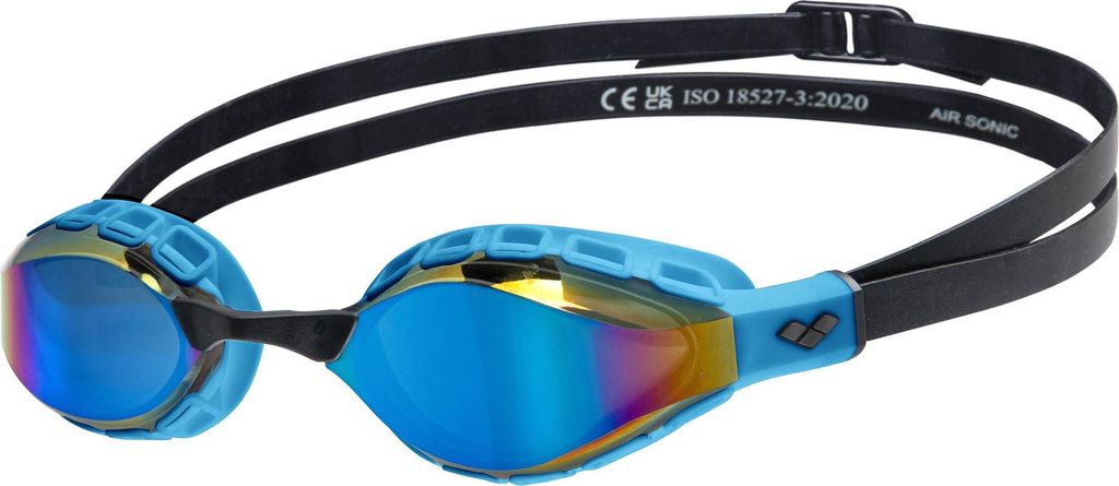 arena Schwimmbrille Air Sonic Mirror, Farbe:Blau