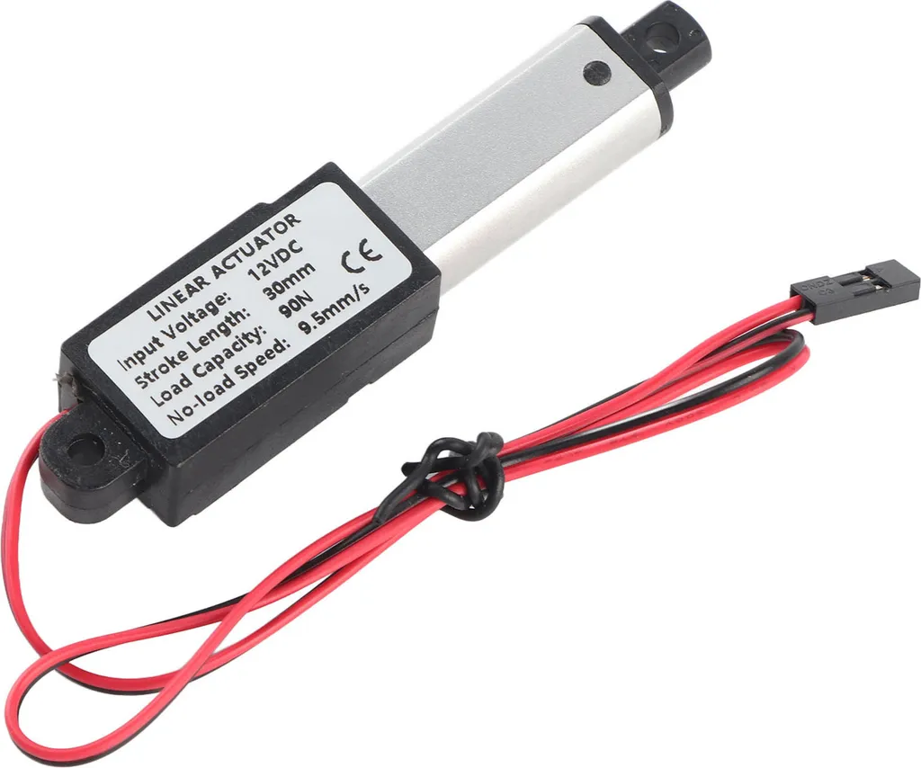 Mini Actionneur Linéaire 12V 30mm : Solution Compacte 90N Étanche - 5