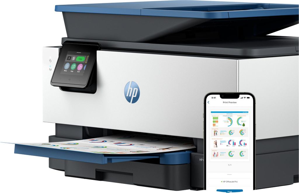 HP Officejet Pro 9125e All-In-One Printer Thermal - Produktbild 