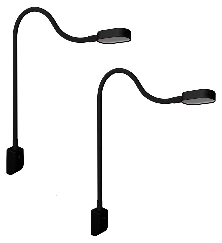 kalb | Ilios LED-Bettleuchte USB-C Wand- & Winkelmontage Produktbild 