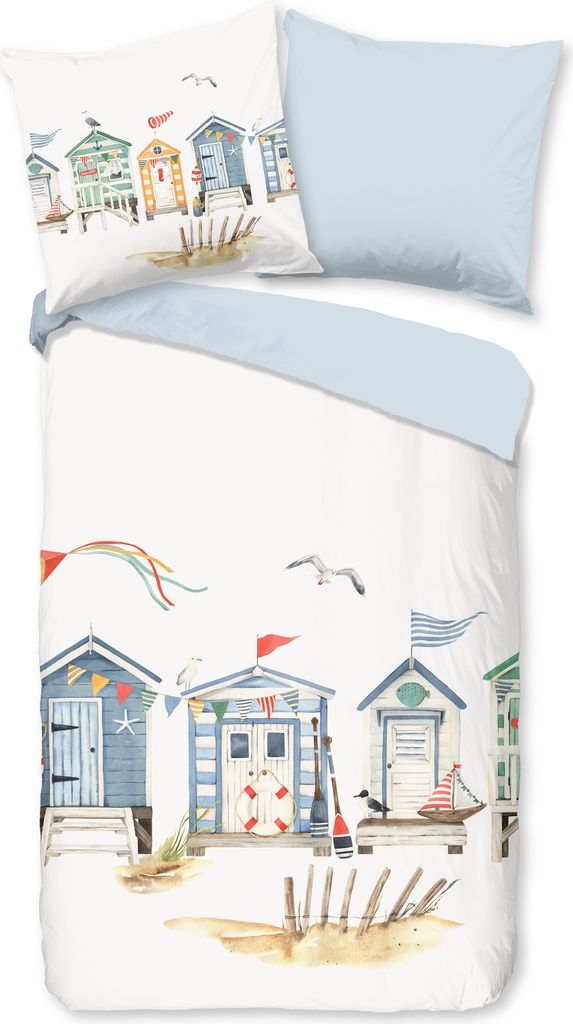 Duvet cover Good Morning 155x220 + 1* 80x80 cm - maritime/ beach houses