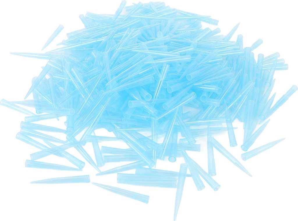 500pcs Pipette Tipps 1000ul Universal Plastikautoklavierbar für Laborflüssigkeitspipett -Pipettor