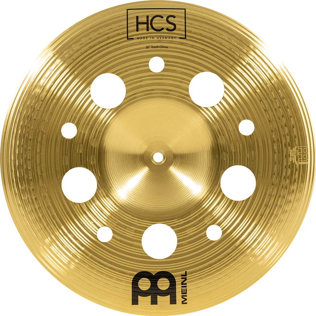 Meinl HCS Trash China 16 pouces - Alliage Laiton Haute Qualité Durable