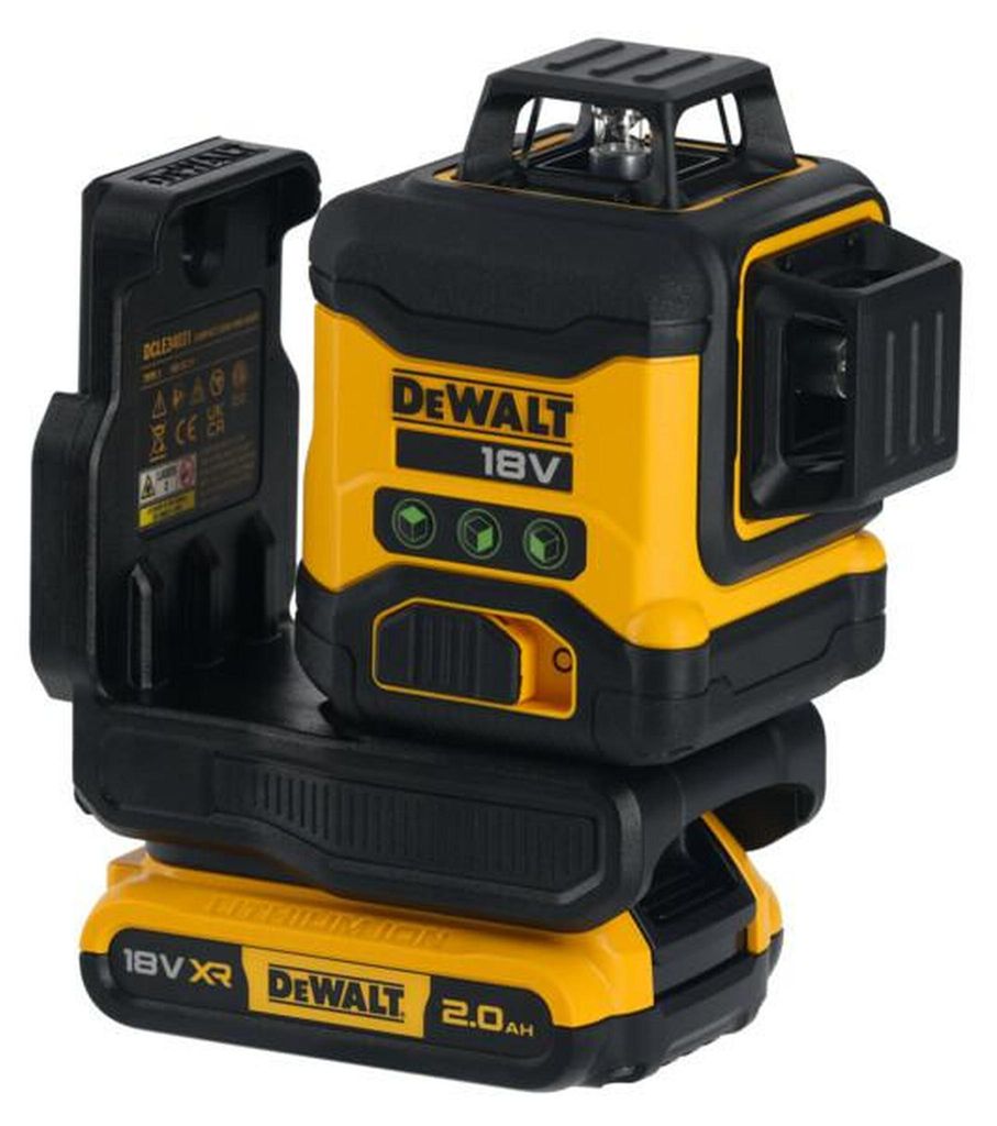 DEWALT Laser-Pendel-Linienlaser 18V DCLE34031D1 40m 3x360° grün