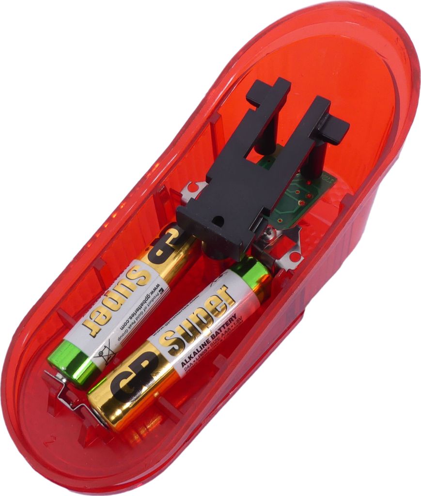 Gazelle Hinter XB Batterie LED rot Produktbild 4