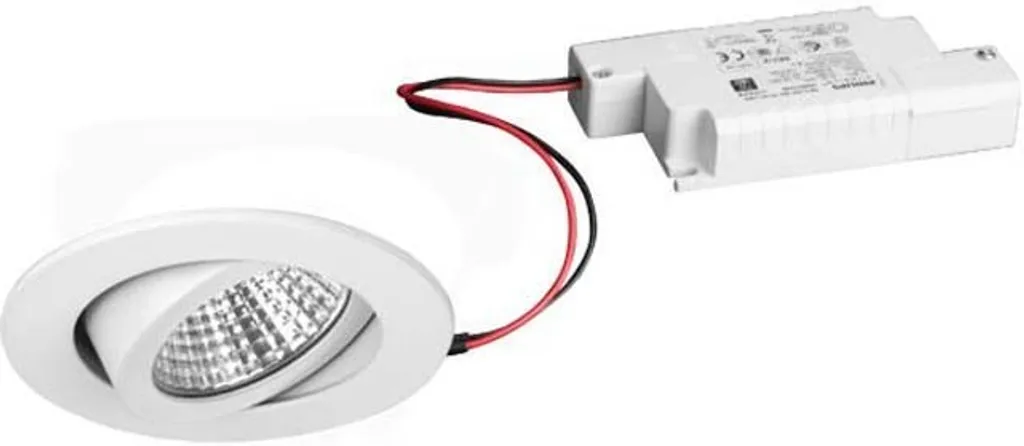 Spot LED encastré pour cuisine et salon Brumberg 230V lumière douce