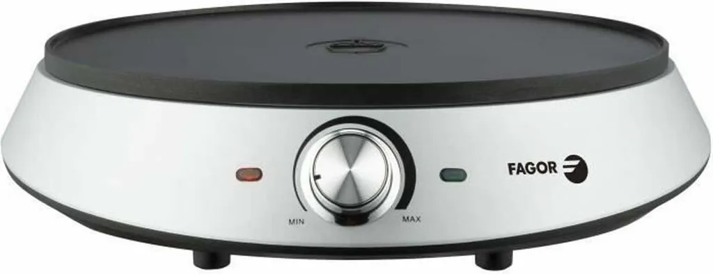 Crêpière Fagor FGC240 33cm 1200W gris - Grande poêle à crêpes électrique