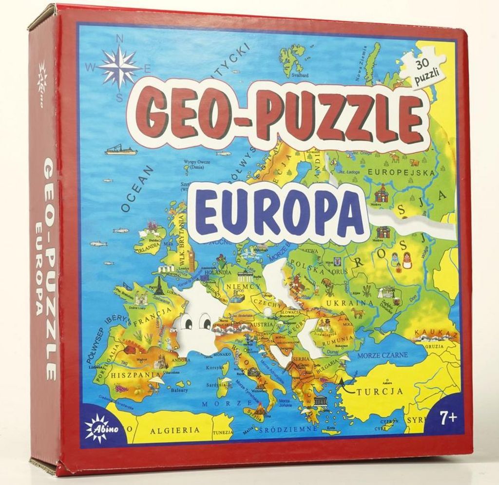 ABINO Geo-Puzzle Europa AB 72212