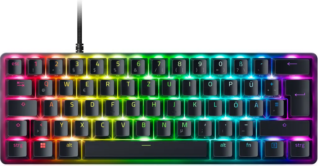 Razer Huntsman Mini Analog : Switchs Optiques et Format 60% Noir - 9