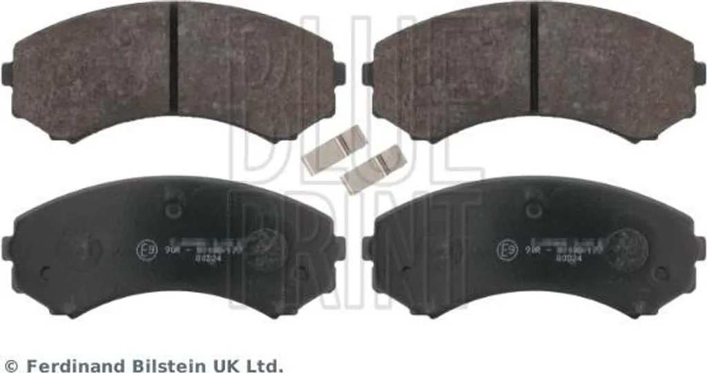 Plaquettes de frein BLUE PRINT ADC44261 haute résistance thermique