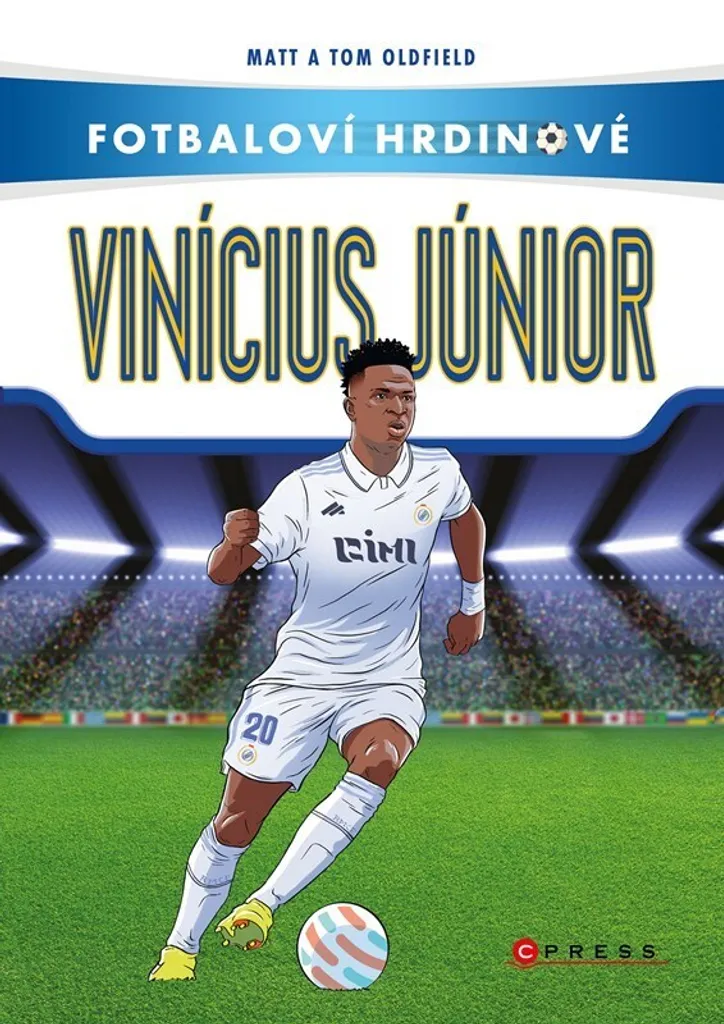 Poster Vinícius Júnior Illustration Pat and Tom Sidebotham Déco Design