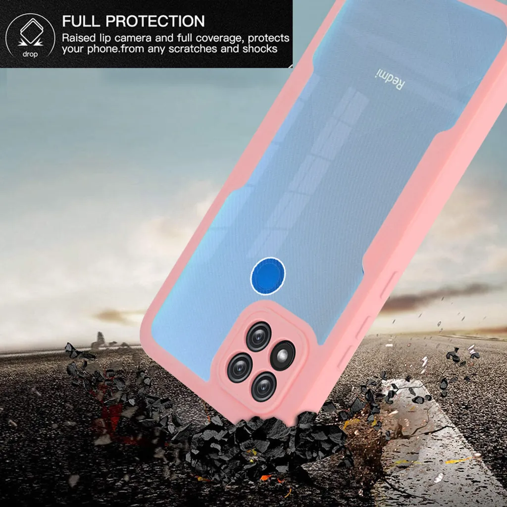 Coque Xiaomi Redmi 9C NFC | Redmi 9C, Antichoc TPU-PC ave Support Caché