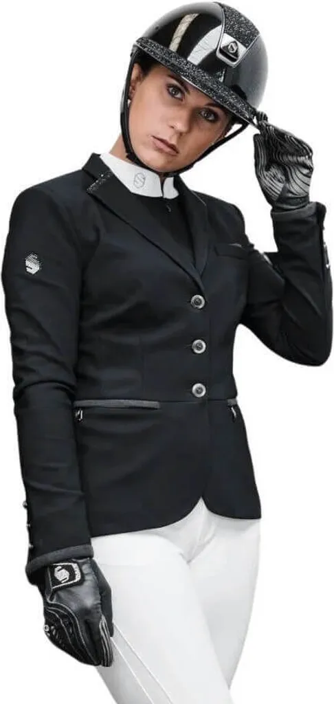 Samshield Victorine Crystal Fabric Veste de Concours Femme Noir 30 FR32