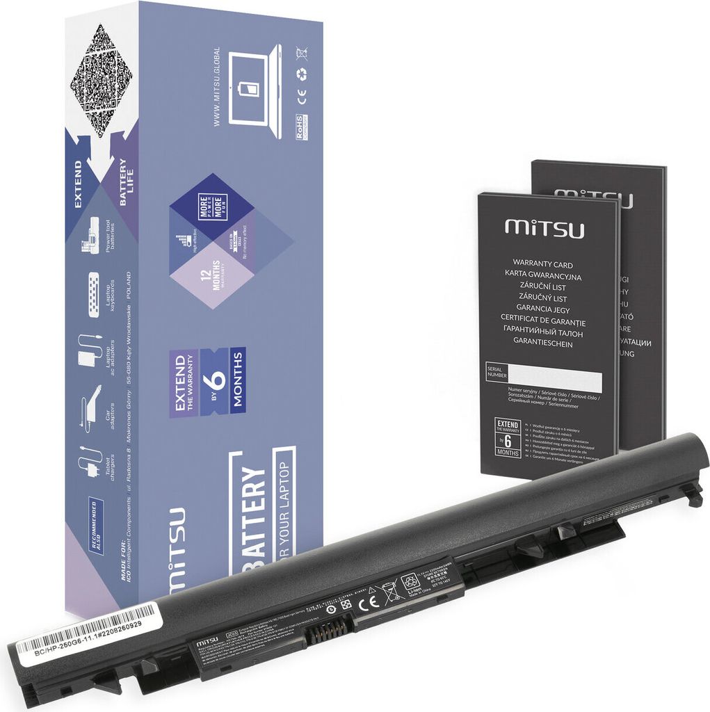 Mitsu HP JC03 JC04 240 250 255 258 g6